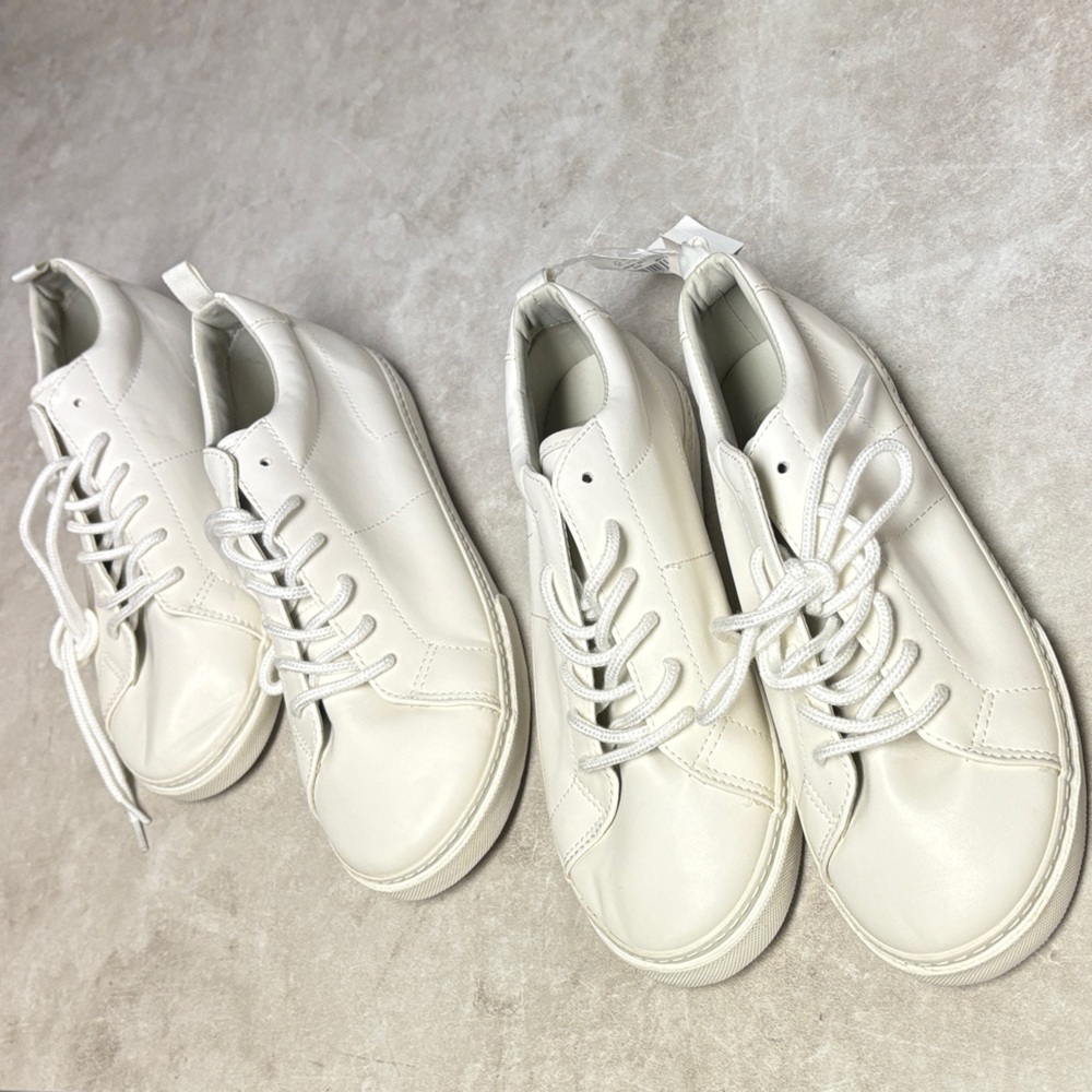 GAP Kids White Low-Top Sneakers